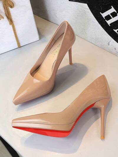Professional Sexy Stiletto Heel Patent Leather Pumps