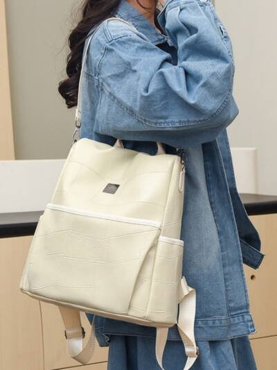 Western-style Stylish Multifunctional Casual And Minimalist Backpack