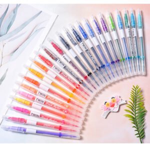 Color Calligraphy  Art Hair Note Pen