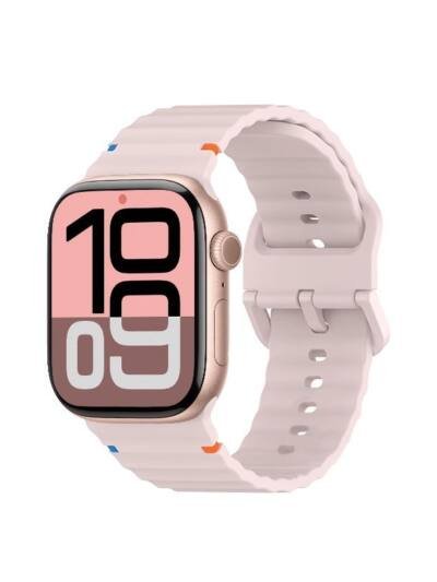 Wave Pattern Sports Silicone Advanced Strap