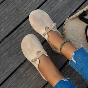 Plus-size Dopamine-style Low-cut Loafers With Soft Soles
