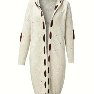 Retro Cardigan Soft And Warm Women’s Retro Cardigan Front Sleeve Open Button, AutumnWinter Coat, High Quality Craftsmanship, Elegant Women’s Sweater