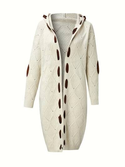 Retro Cardigan Soft And Warm Women’s Retro Cardigan Front Sleeve Open Button, AutumnWinter Coat, High Quality Craftsmanship, Elegant Women’s Sweater