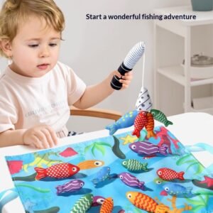 Educational Cloth Fishing Toy For Infants And Toddlers