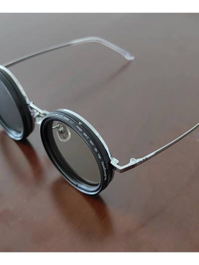 9-speed Transparent Adjustable UV Polarized Cool Sunglasses