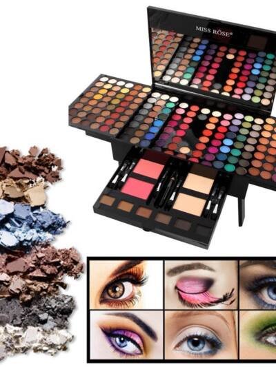 180 Colors Eyes Shadow Blush Set Personalized Piano-shaped Makeup Palette Box