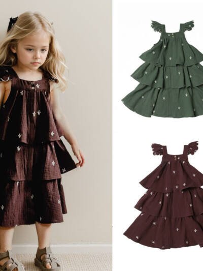 Summer Gauze Dress For Girls