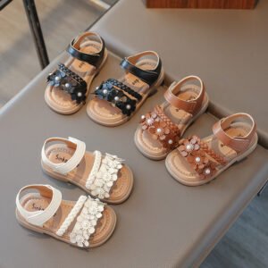 Personality Flower Soft Bottom Sandals