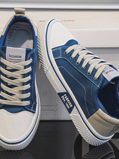 Breathable All-matching Skateboard Men's Soft Bottom Casual Sports Fashion Canvas Shoes