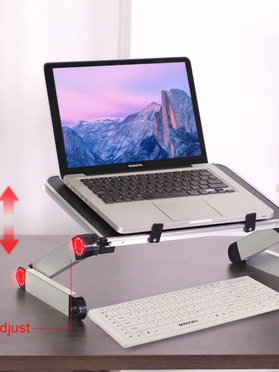 Foldable Laptop Stand Ergonomic Desk Tablet Holder