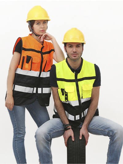 Reflective Traffic Commander Safety Suit Vest