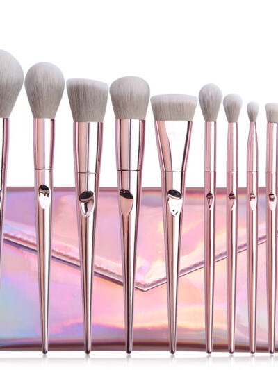 10 wet And Wild Makeup Brushes Set With Brush Bag Makeup Tools