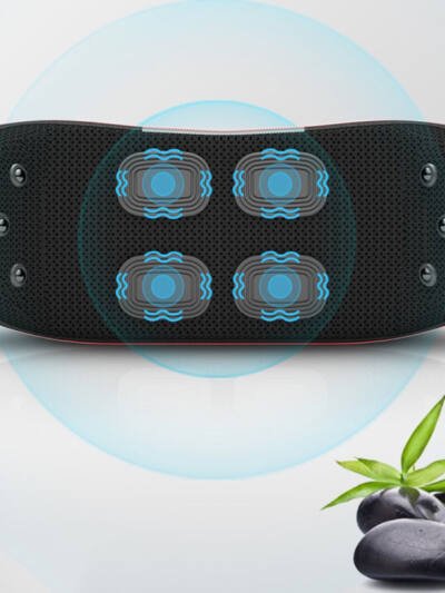 Pass Lumbar Massager Pulse Lumbar Spine Instrument To Relax The Waist