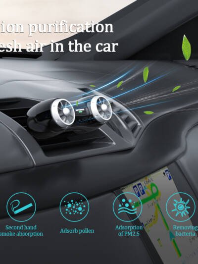 Car Negative Ion Air Purifier Car Interior Supplies