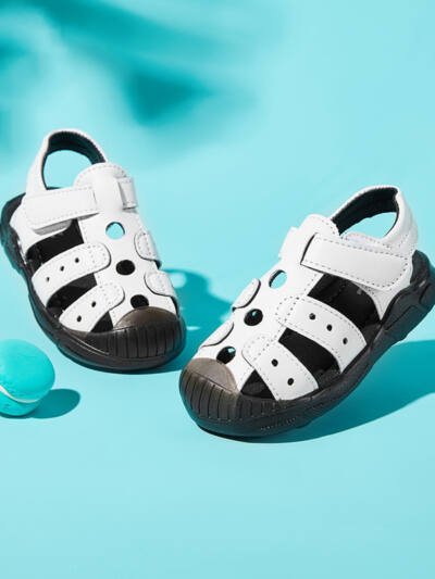Girls Baby Soft Sole Boys Sandals Baotou Beach Shoes