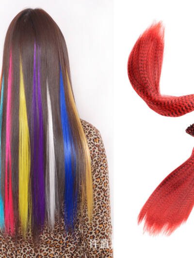 Feather Hair Extension Piece 13 Colors