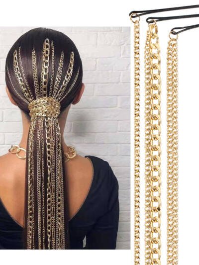 Women's Hair Chain Wave Fashion Headdress Hair Accessories Women