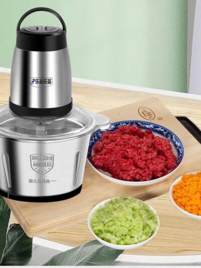 Meat Grinder Household Electric Stainless Steel Small Automatic