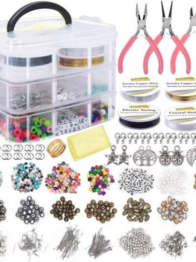1171pcs crystal beads material