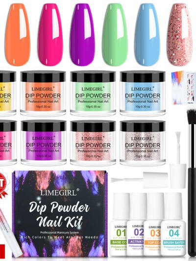 Nail Soaking Powder Tool Set
