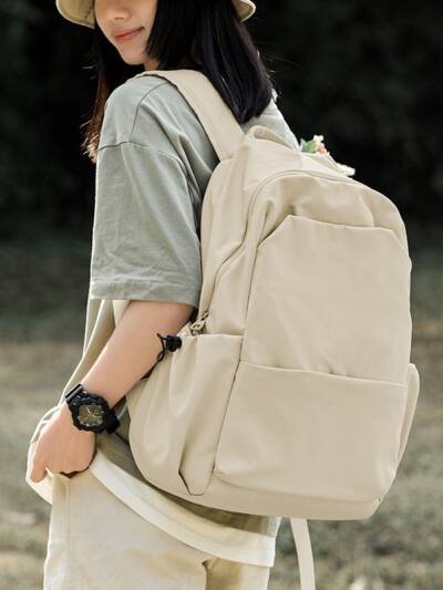 Mori Leisure Backpack College Student Junior And Middle Lightweight