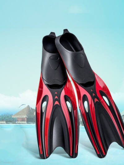 Swimming And Diving Flippers Rubber Free Float Diving Flippers