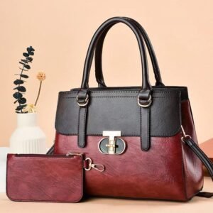 Two-piece Set Premium-feel Shoulder  Smaller Coordinating Bag