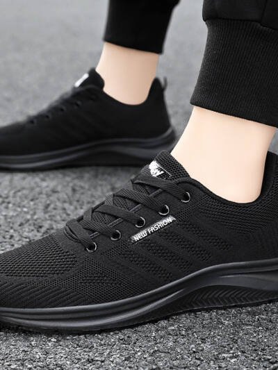 New Versatile Pure Black Unisex