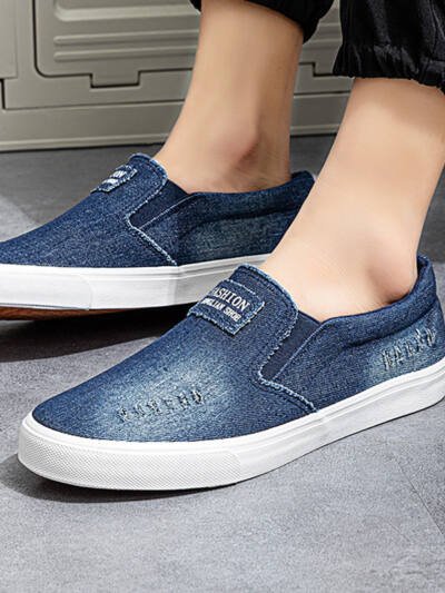 Slip-on Canvas Shoes Breathable Work