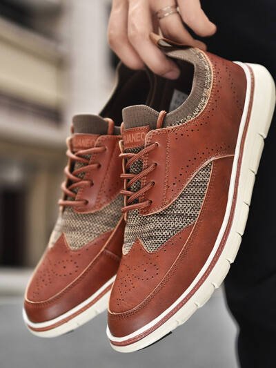 Men's British Style Casual Fashion Leather Shoes