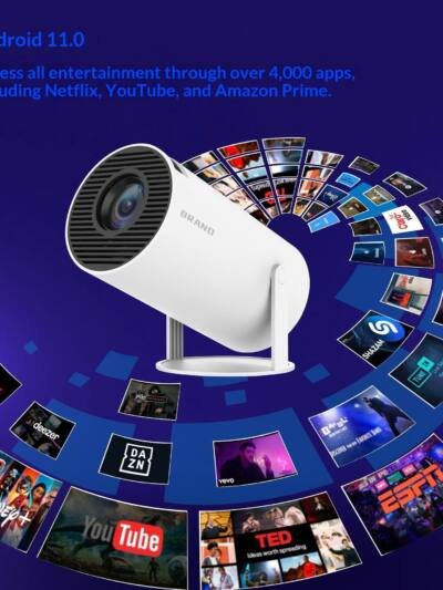 HY300 Mini Smart Home Projector