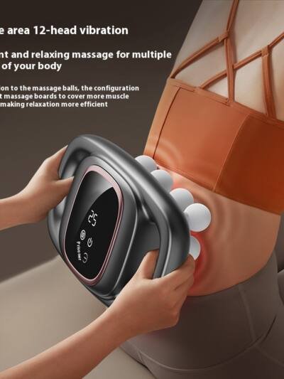 12-head Massage Gun Multifunctional Massage Instrument
