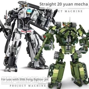 KY1084 Two-Change Tank KY1085 Zhi 20 Transformable Mech Puzzle Assembly Toy