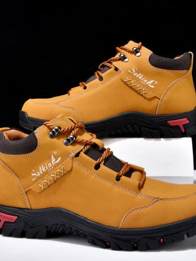 Mid-calf Vintage Men's Outdoor Casual Shoes