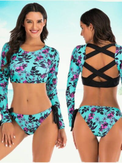 Diving surf ladies swimsuit