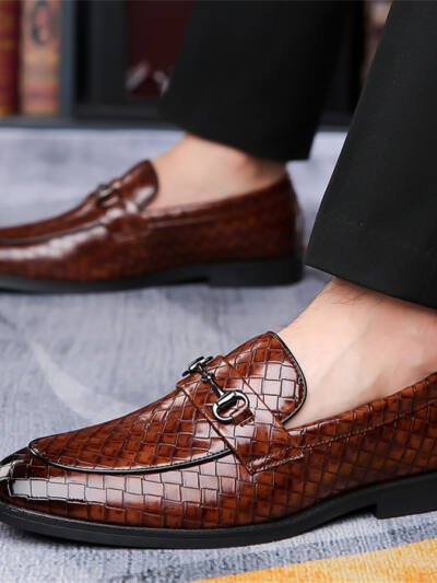 Simple Light Soft Bottom Men's Thin Shoes