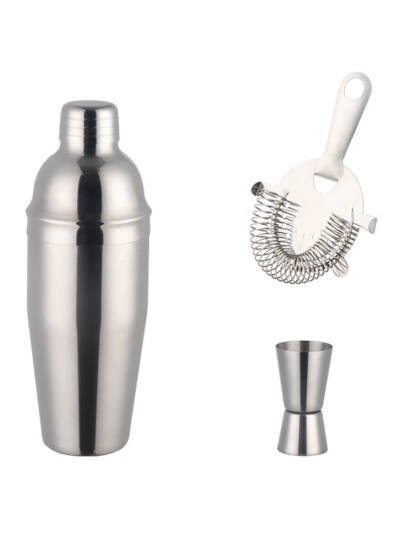 Stainless Steel Shaker With Titanium-plated Color Shaker