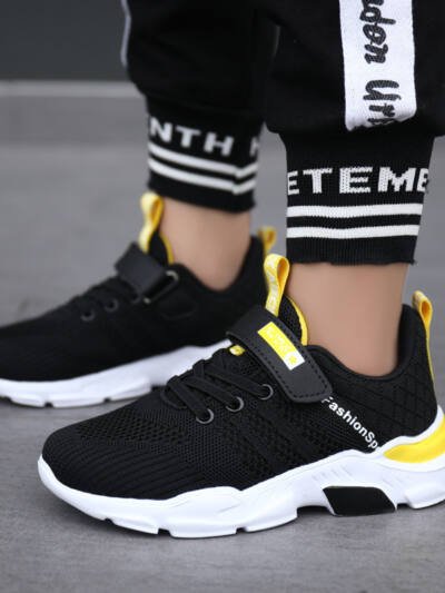 Boy's Shoes Sports Leather Soft Bottom