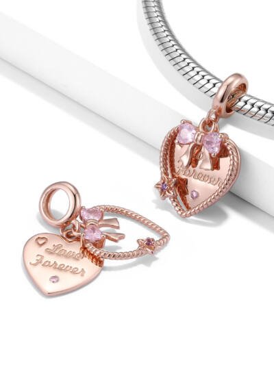 Love ForeverS925 Sterling Silver Pendant Bracelet Accessories