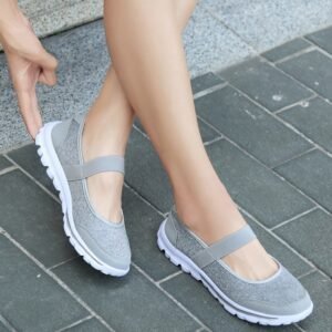 Nurses Lace-up Flats For Women