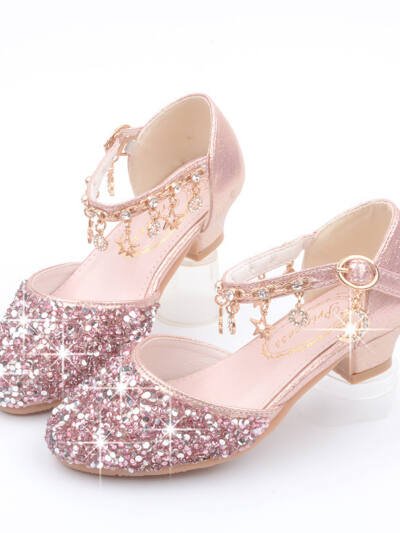 Princess Shoes Student Performance Shoes Baotou Sandals