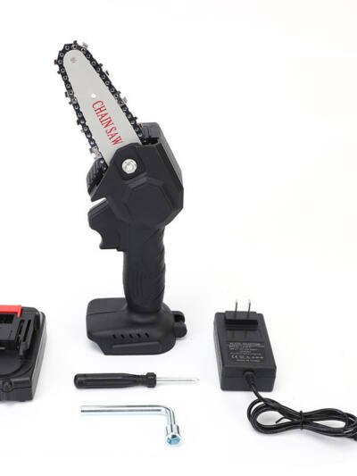 4 Inch Mini Saw Cordless Electric Chain Saw Single Hand Saw