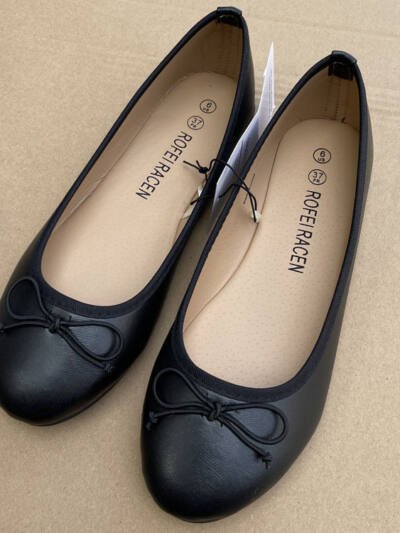 Womens Flat Shoes With A Single Bow