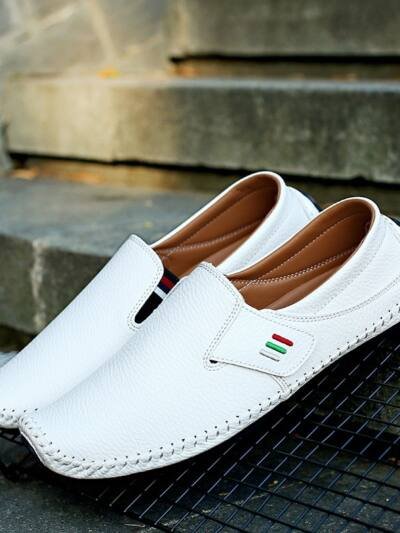Four Seasons Gommino Driving Leather Shoes Casual Fashion