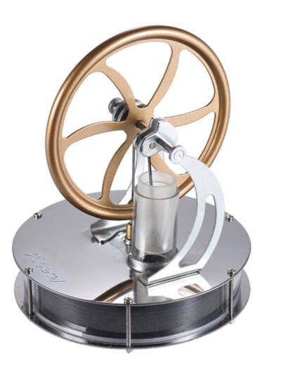 Stirling Engine Model Temperature Difference Machine Scientific Experiment Export Toys