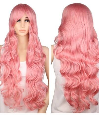 Long curly wig