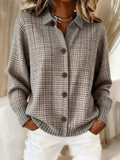Womens Loose-fitting Sweater Cardigan For European And American-style Outfits