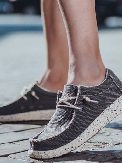 Plus-size Men's Loafer Canvas Casual Shoes