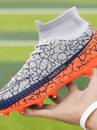 Soccer Men's High Top Youth Student Training Shoes