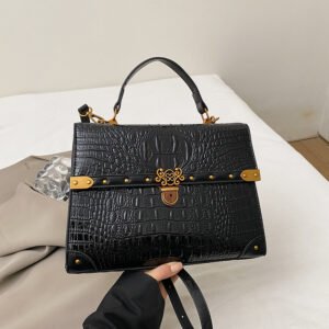 Large-Capacity Womens Handbag With Pattern